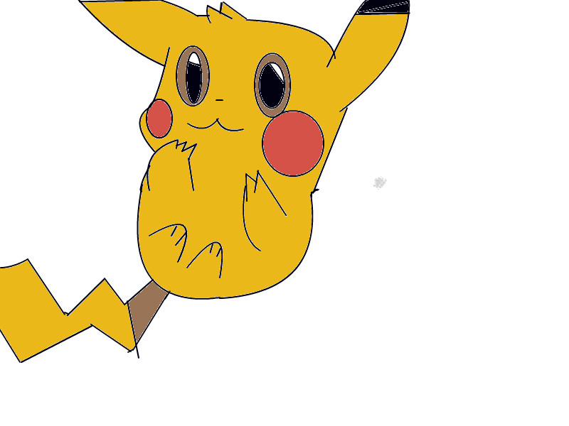 Pikachu ← a character Speedpaint drawing by SkyDoesArt - Queeky - draw