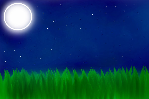 Night Sky ← a landscape Speedpaint drawing by ScreamoGirl2010 - Queeky